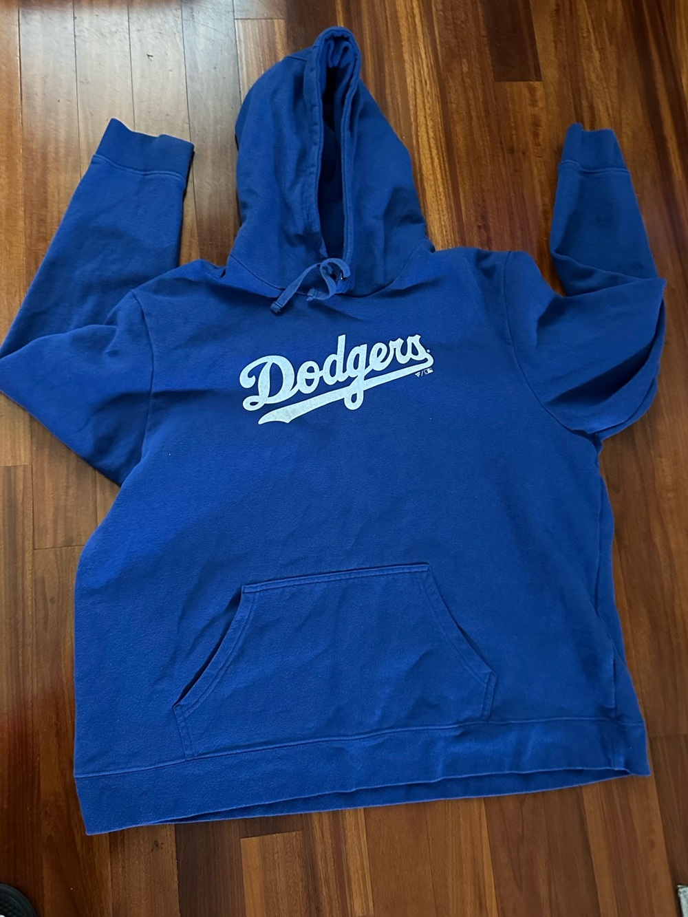 Fanatics Blue Dodgers Zip-Up Hoodie